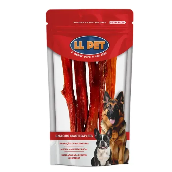 Petisco Palito Bovino para Cães LL Pet 5 unidades